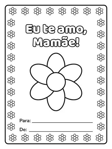 Cartões para colorir