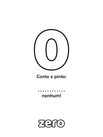 Números para colorir