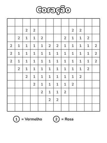 Pintar por Números para colorir